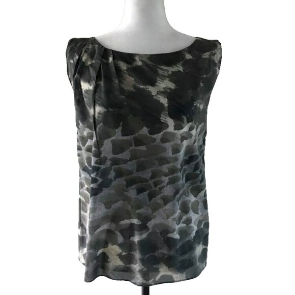 ALICE + OLIVIA Sleeveless Blouse Size Small Silk Back Zipper - Picture 1 of 6